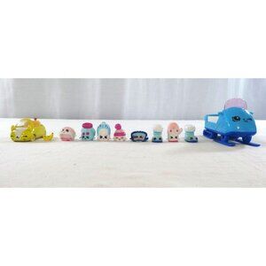 Shopkins Fashion Spree Frosty Fashion Collection-Shopkins Cool Skidoo and Banana